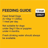 Gâteries de soins buccodentaires PEDIGREE DENTASTIX saveur de bœuf pour chiens adultes de petite race – réduisent l’accumulation de plaque et de tartre, 35 bâtonnets 35 Gâteries