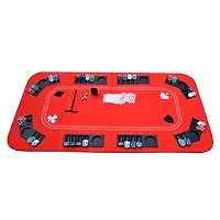 No Limit 3-in-1 Portable Casino Tabletop for Poker, Blackjack, and Craps