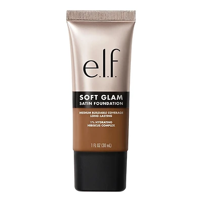 e.l.f. Cosmetics Fond de teint satiné Soft Glam Hibiscus hydratant,  30 ml