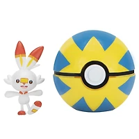 Pokémon 'Clip 'N' Go - Flambino + Rapide Ball
