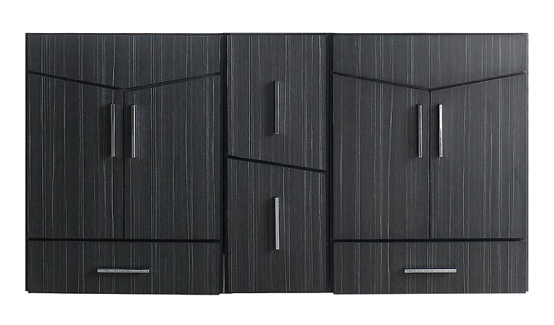 American Imaginations 58-in. W Vanity Base Set Dawn Grey AI-18133