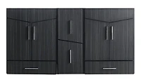 American Imaginations 58-in. W Vanity Base Set Dawn Grey AI-18133