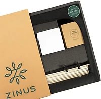 Zinus Lottie Upholstered Platform Bed Frame with Headboard, Dark Grey