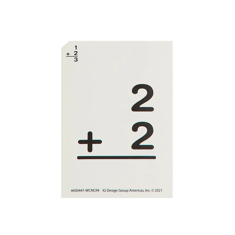 Addition Flashcards,  Math Learning Aid, Flashcards