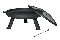 31.5 In. Round Steel Fire Pit
