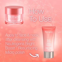 Neutrogena Bright Boost Gel-crème réparateur Nuit, 50 ml