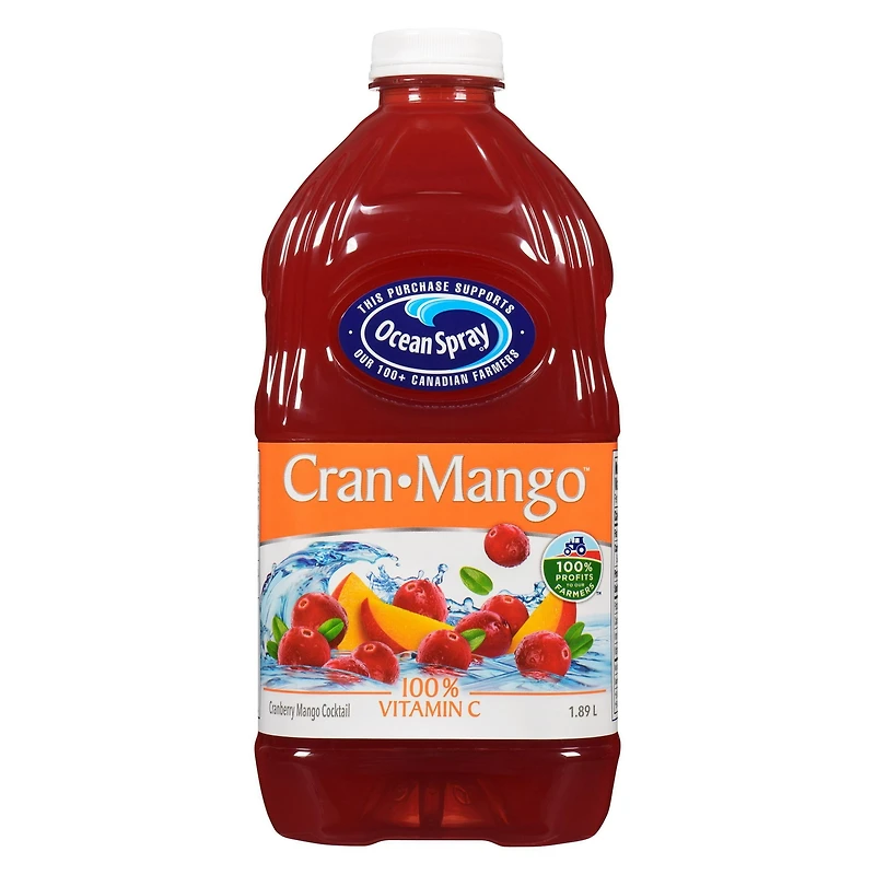 Ocean Spray Cran•Mango™ Cranberry Mango Cocktail, 1.89L