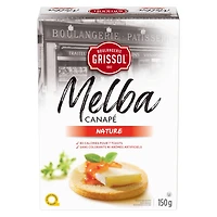Boulangerie Grissol Melba Canapé Plain, Dare, 150g
