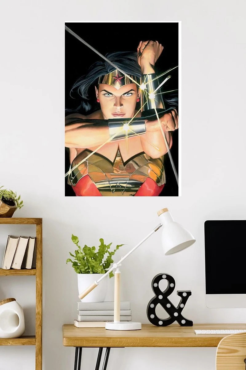 DC Comics Wonder Woman - Alex Ross Portrait Wall Poster, 22.375" x 34"