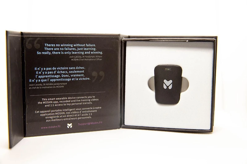 MOSHN MAX 2 Wearable Fitness Device with App, Coach and Training