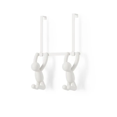 BUDDY HOOK - Patère murale ou dessus de porte avec 2 crochets