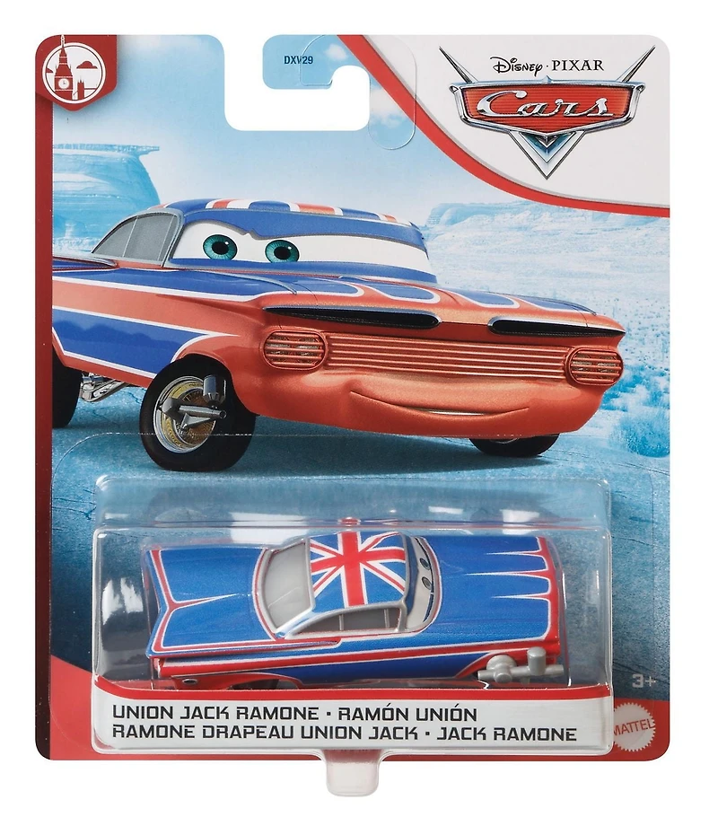 Disney Pixar Cars Union Jack Ramone véhicule à l'échelle 1:55