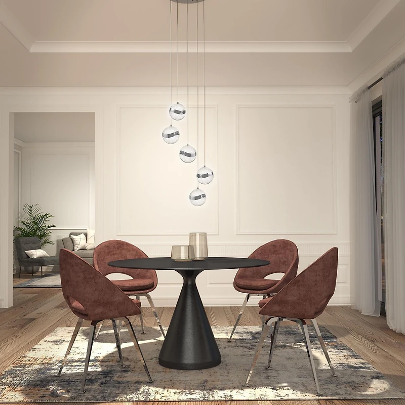 Artika luminaire Wavey à 5 lumières à DEL intégrées