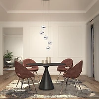 Artika luminaire Wavey à 5 lumières à DEL intégrées