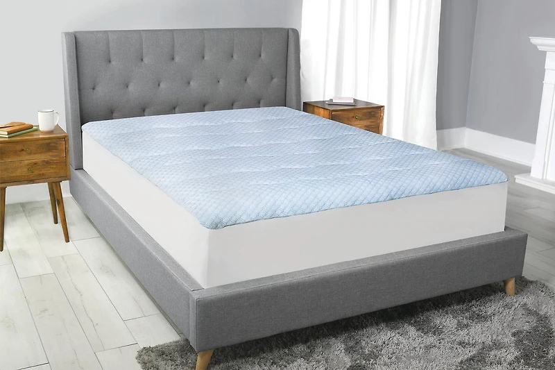 Sealy Cooling Mattress Pad, King- High Loft