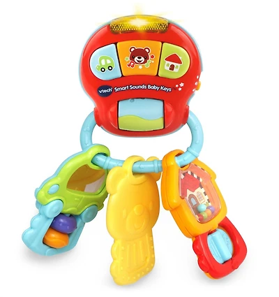 VTech Smart Sounds Baby Keys™ - Pretend Toy Key with Lights and Sounds - English Version