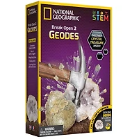 National Geographic Break Open 2 Geodes Kit