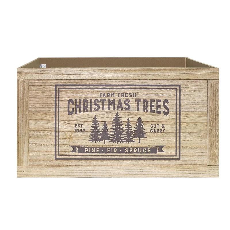 Holiday Time Christmas Tree Crate Base Cover