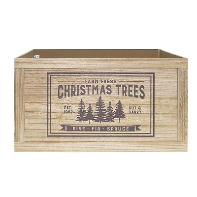 Holiday Time Christmas Tree Crate Base Cover