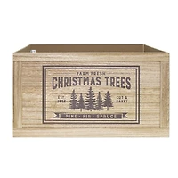 Holiday Time Christmas Tree Crate Base Cover