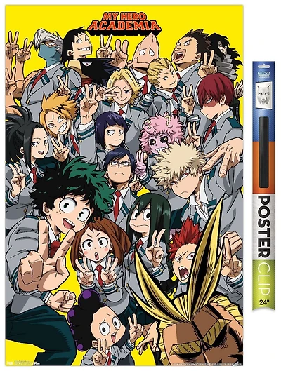 My Hero Academia - Selfie Wall Poster, 22.375" x 34"
