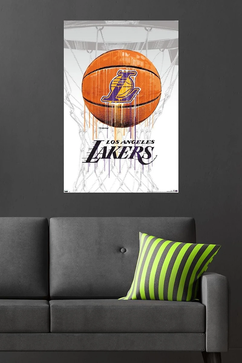 NBA Los Angeles Lakers - Ballon goutte à goutte 20