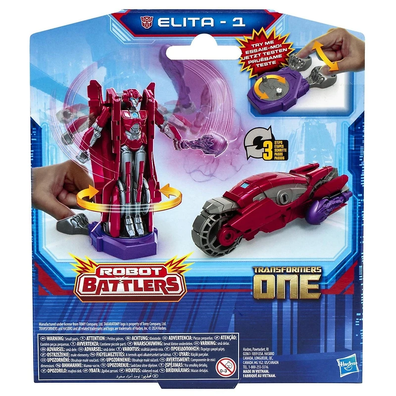 Transformers One Robot Battlers Elita-1