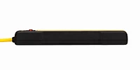360 Electrical PRO 6 Outlet Surge Protector - Yellow