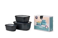 CIRQULA Bowl Set 3pc Rectangular