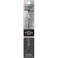 Hard Candy Party Lines 2-In-1 Pencil Eyeliner Duo, Matte and Metallic, 1g