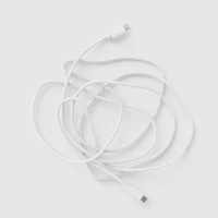 Cable BoostCharge Eco USBC vers Lightning 1 m/3,3 pi Cable souple et flexible pour charge rapide, cable chargeur Lightning pour iPhone 14 et series anterieures iPad 9e gen et AirPods BC Câble Belkin BoostCharge Eco USB-C vers Lightning (1 m/3,3 pi) - Câble souple et flexible pour charge rapide, câble chargeur Lightning pour iPhone 14 et séries antérieures, iPad 9e génération et AirPods - Blanc