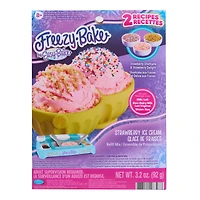 Freezy-Bake Strawberry Ice Cream Mix - Strawberry Shortcake and Strawberry Delight
