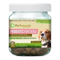 Pet Naturals Daily Probiotic, Mastication Digestive pour Chiens, Saveur Canard, pot de 90 Unités SOUTIEN IMMUNITAIRE DIGESTIF