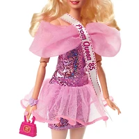 Barbie Rétro et Accessoires-Poupée Bal de Promo, années 80