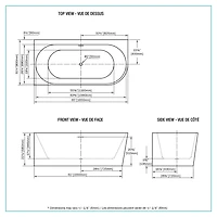 A&E Bain et Douche WILLIE-L BAIN D’ANGLE