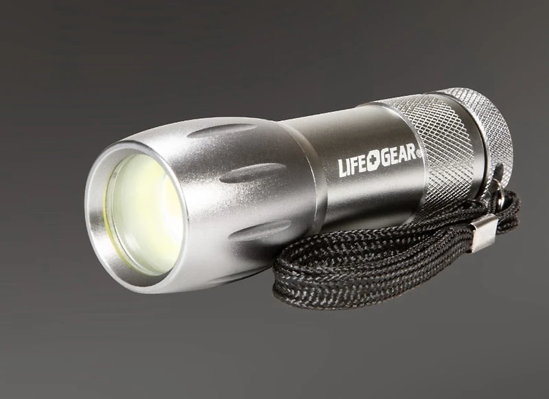 LifeGear 100 Lumen Aluminum Flashlight