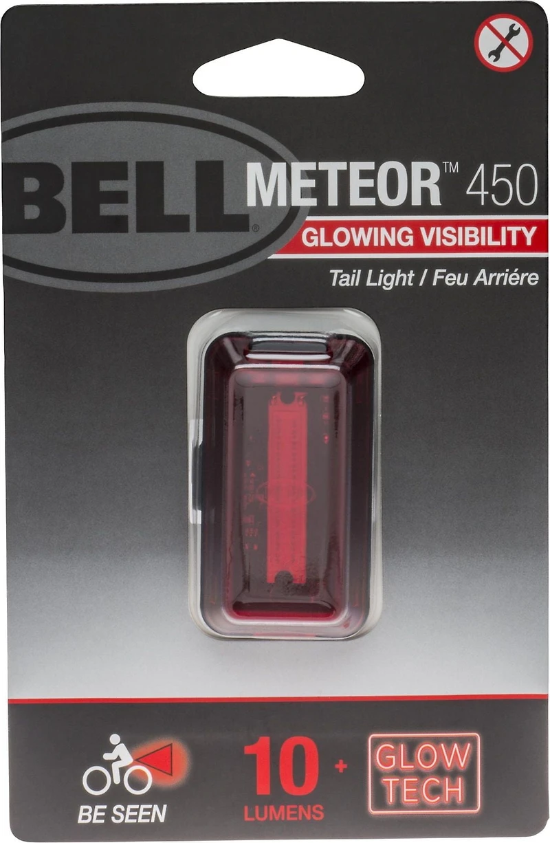 Feu arrière Meteor 450 COB de Bell Sports Feu arrière