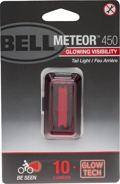 Feu arrière Meteor 450 COB de Bell Sports Feu arrière