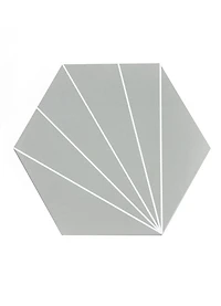 FloorPops Vers Peel and Stick Hexagon Floor Tiles Set of 20