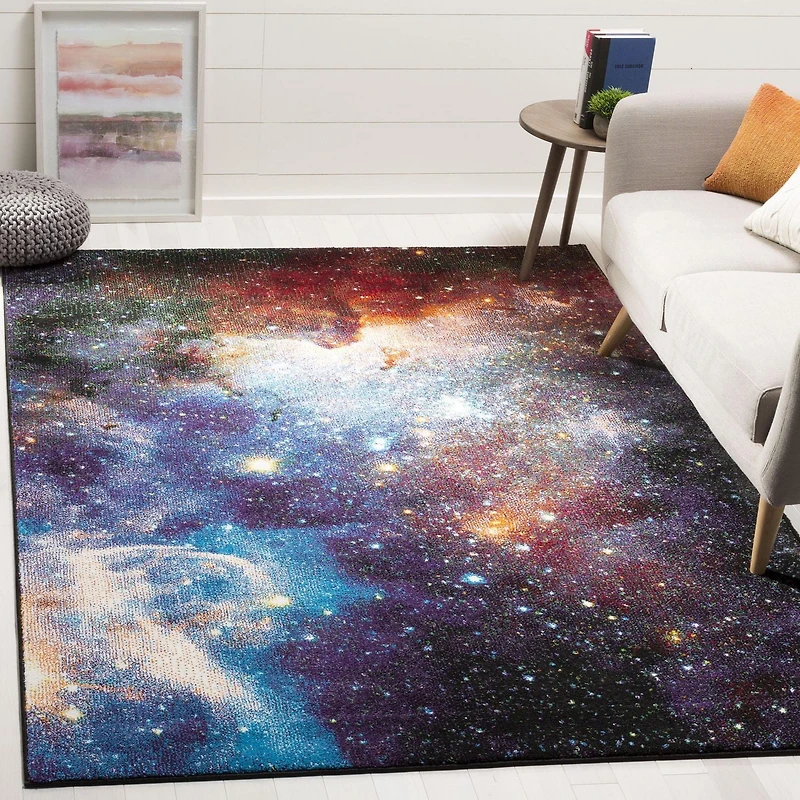Safavieh Galaxy Kalden Tapis de Zone D’Astronomie