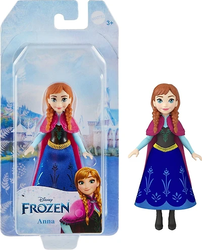 Disney Frozen Anna Small Doll, Collectible Disney Toy Inspired by the Movie
