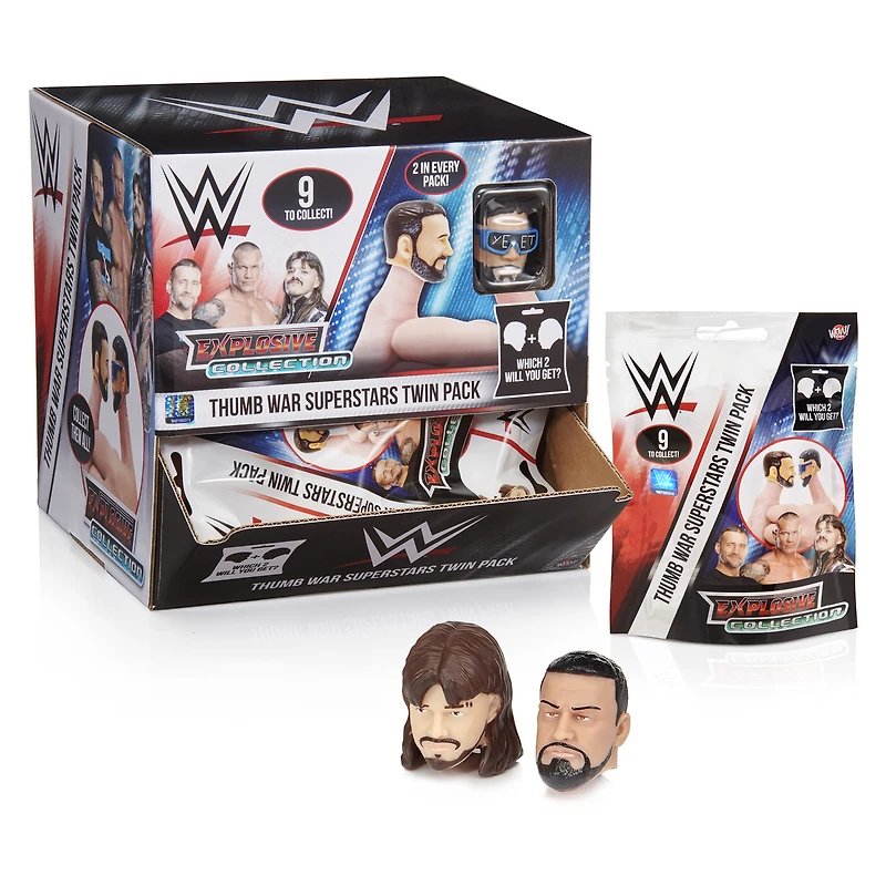 Paquet double de superstars WWE – Guerre de pouces Série 2