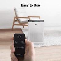 Purificateur d'air WINIX C535, nettoyage en 4 étapes avec filtres d'une durée de vie de 2 ans. Capacité maximale de la pièce : 1 600 m².