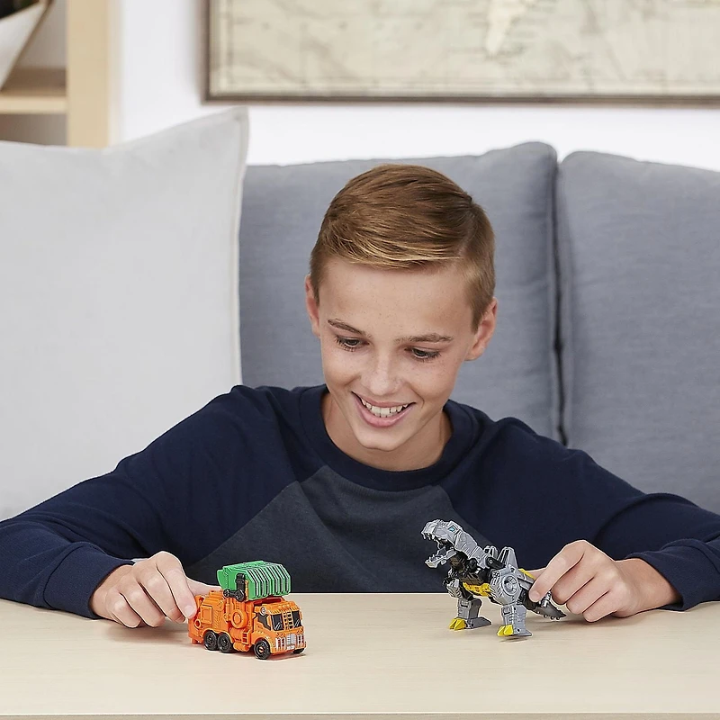 Jouets Transformers Cyberverse Spark Armor, figurine Grimlock