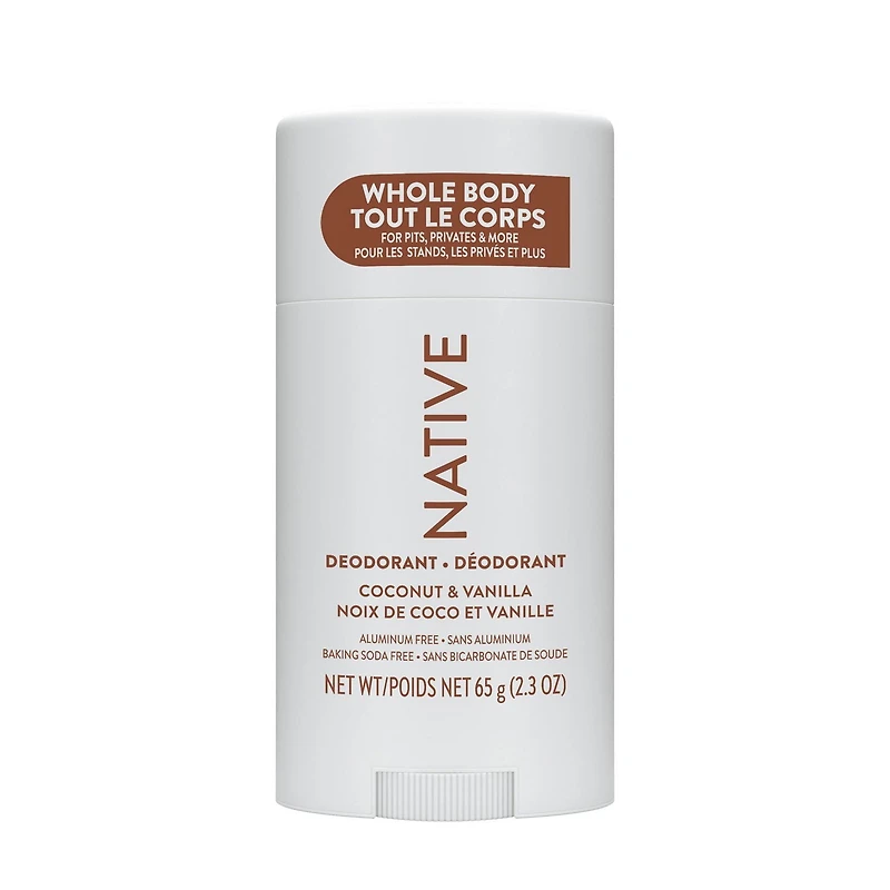 Native – Désodorisant pour le corps Noix de coco&vanille – 65G 65g