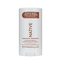 Native – Désodorisant pour le corps Noix de coco&vanille – 65G 65g