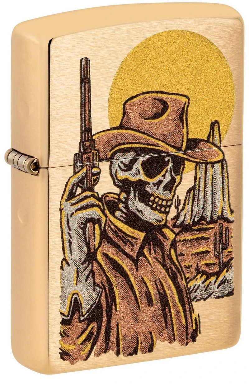 Zippo Wild West Skeleton Design (48519)