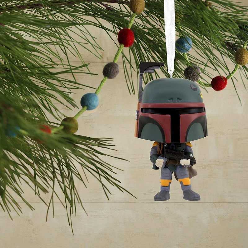 Décoration Hallmark de Noël (Boba Fett, La Guerre des étoiles, Funko POP!)