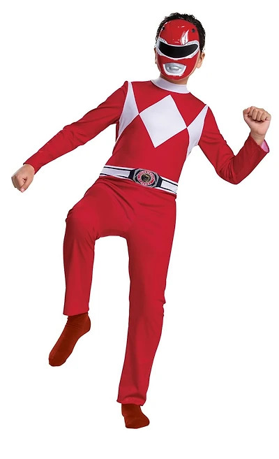 Déguise Power Ranger Red Ranger Costume enfant