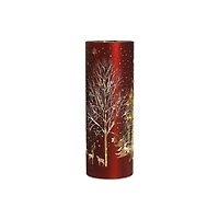 Arbre De Support En Verre À Cylindre Mené